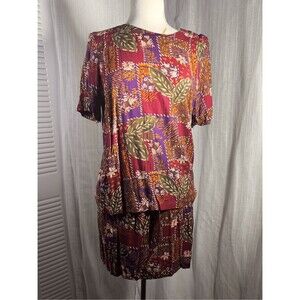 Kate Allen Suit Sets Petite M 80's Vintage 2 Piece Coquette Indie Sleaze Set